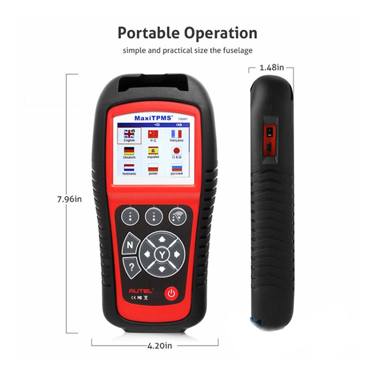 Autel MaxiTPMS TS601TPMS、自動 TPMS ツール、Autel タイヤ空気圧テスター